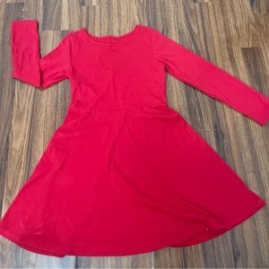 Red Children’s place dress. Size 8. Worn once. Like new. Heart cutout in back